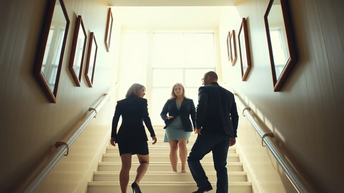The Secret Staircase Confrontation That Exposed a Billionaire Family Dynasty