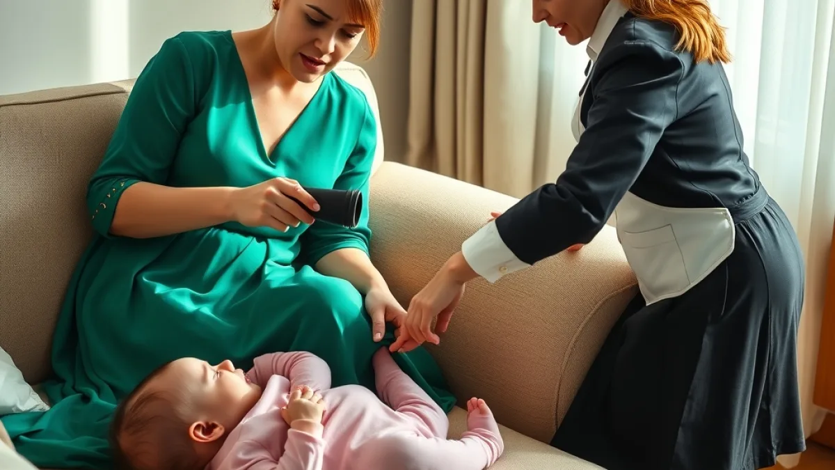 The Rich Father Discovered Who Was Really Protecting His Baby