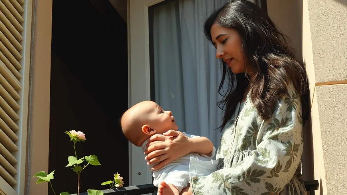 A Cruel Woman Dropped a Baby From a Balcony