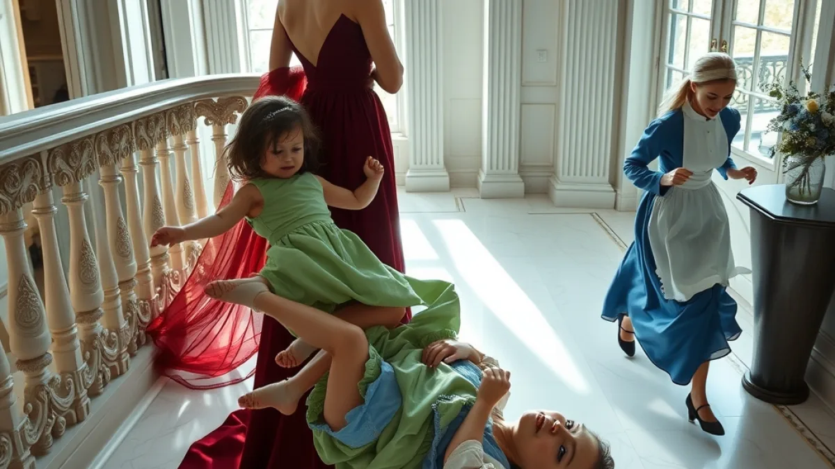 The Maid Saved The Child From A Cruel Stepmother