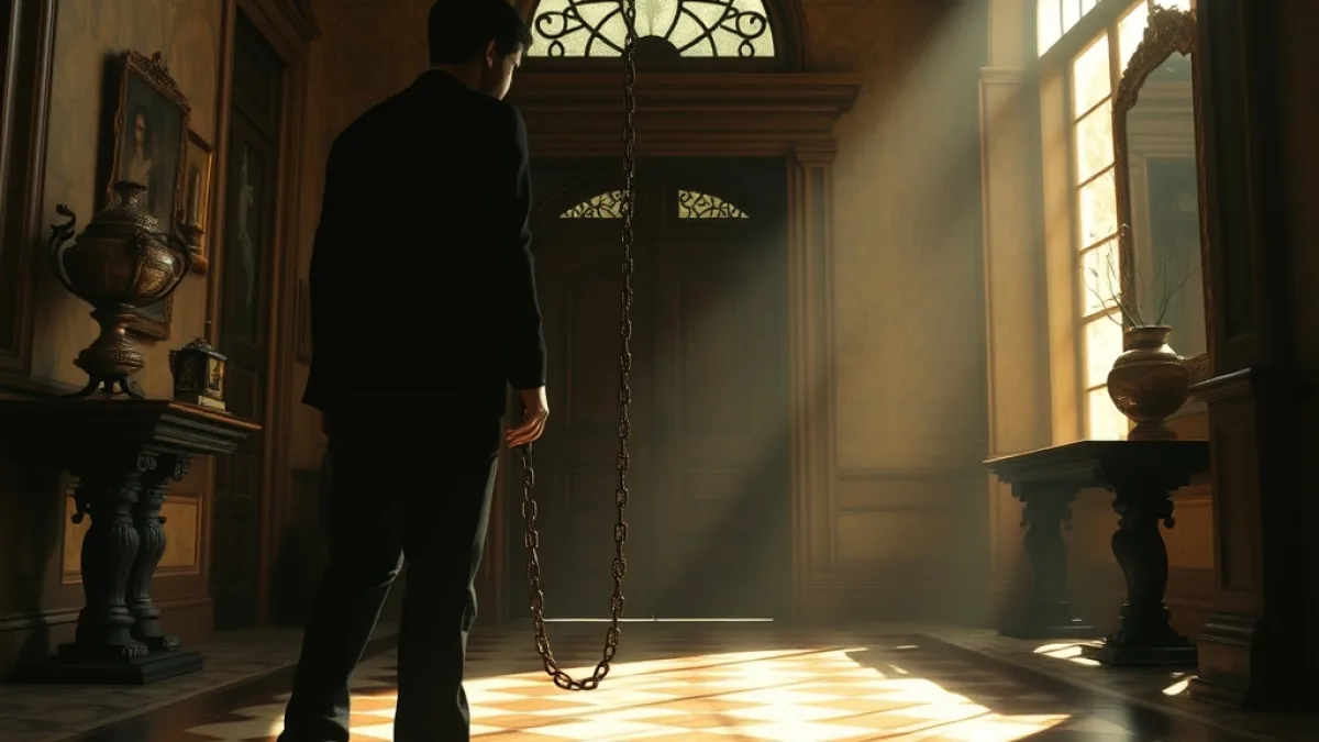 The Secret Heir Chained in the Mansion Foyer
