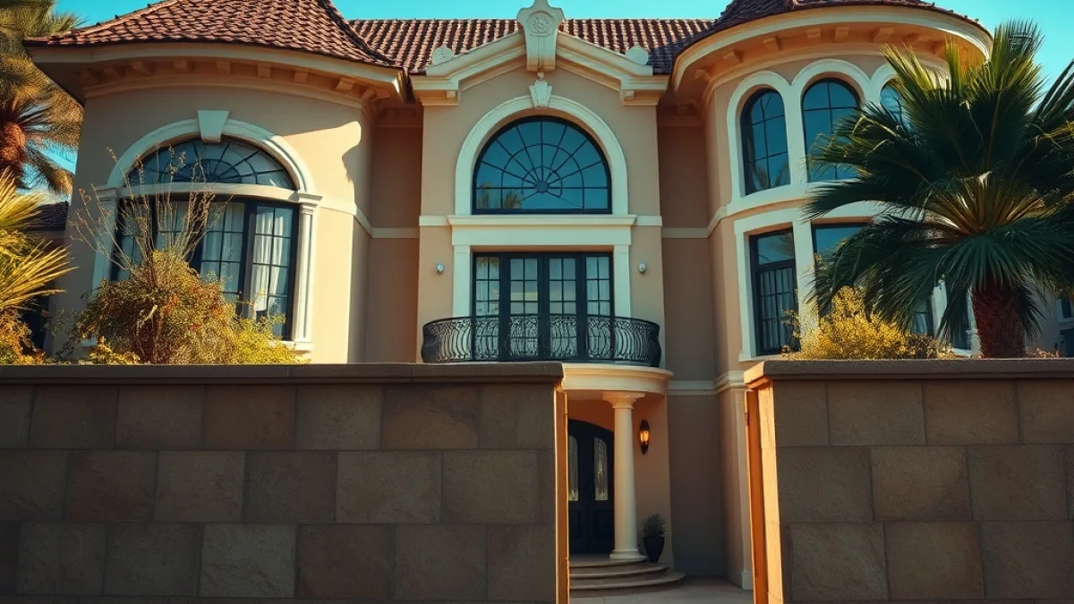 The Secret Behind The Luxury Mansion Wall