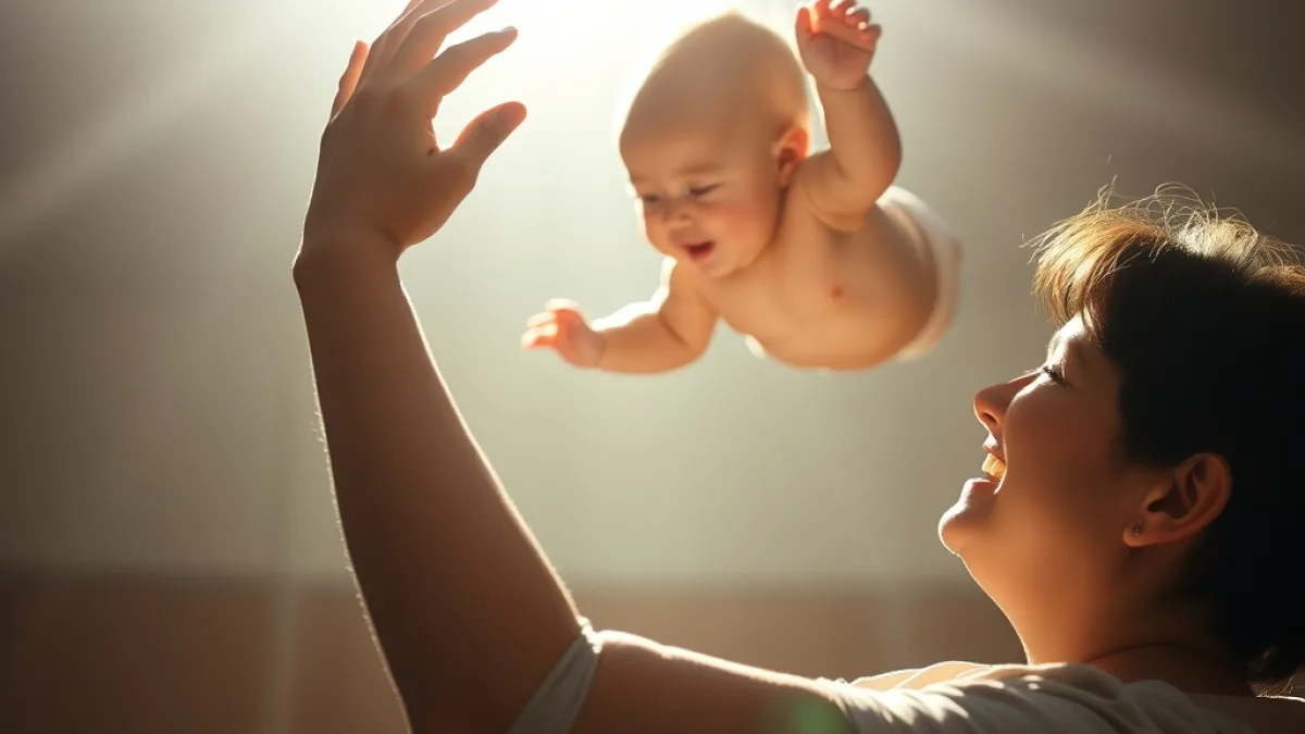 Mother Tossed Her Innocent Baby Into The Air