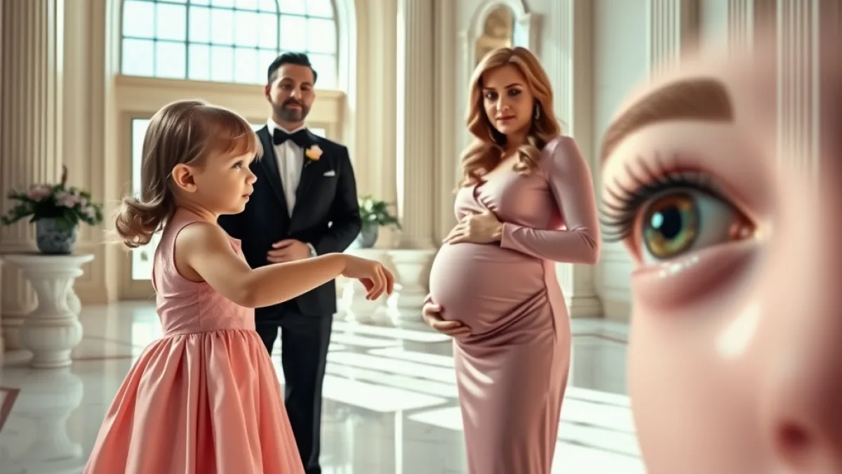 A Little Girl Exposed Her Stepmother Fake Pregnancy At Party