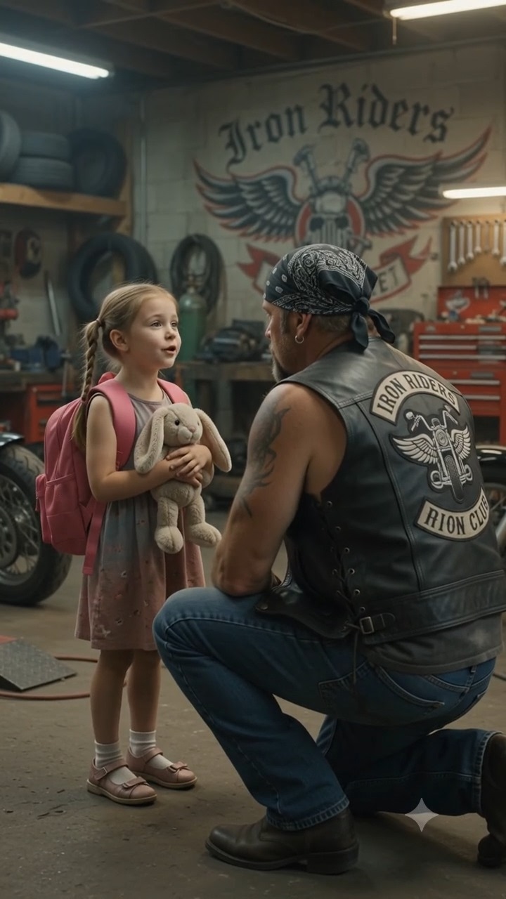 The Iron Riders Motorcycle Garage sat on the edge of a quiet Texas town