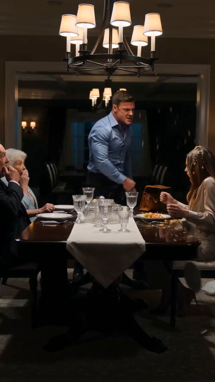 The Whitmore family dining room looked like something from the pages of a luxury magazine