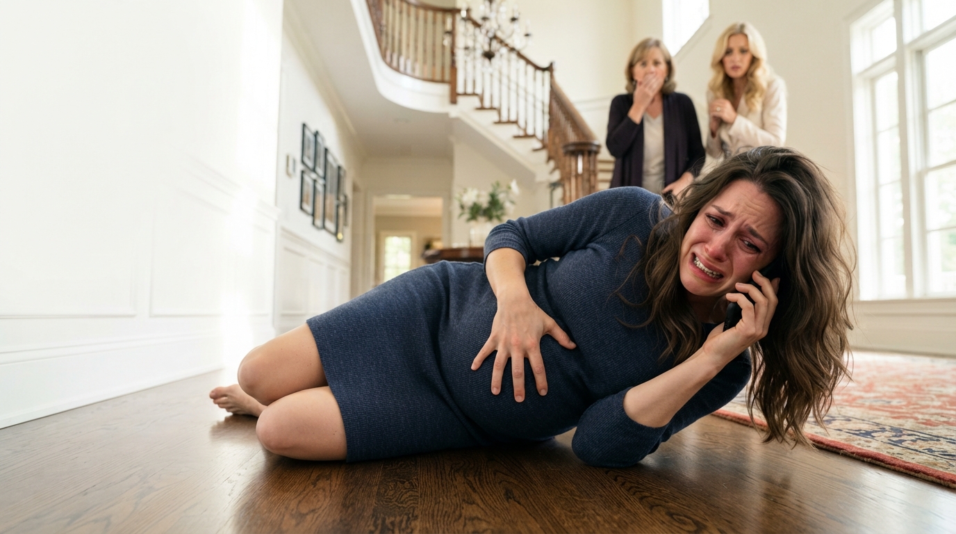 Her Stepmother's Spoiled Daughter Pushed Her Down the Stairs But Didn't See the Phone - Viral Story