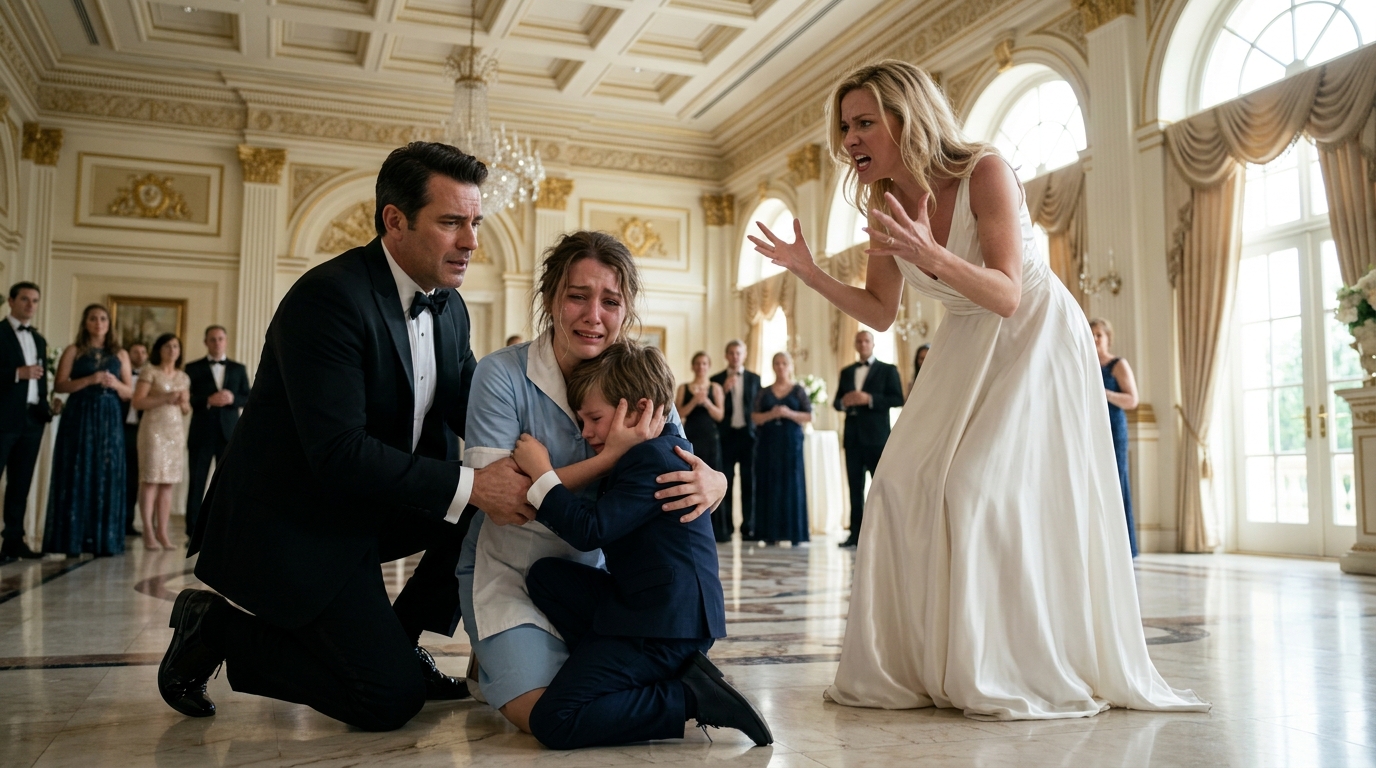 The Billionaire Canceled Our Grand Wedding After I Shoved His Son - Viral Story