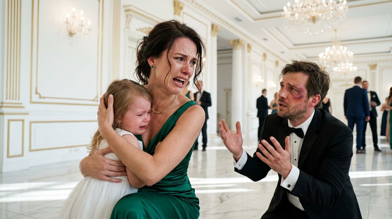 Her Ex-Husband Touched Their Daughter At The Luxury Gala