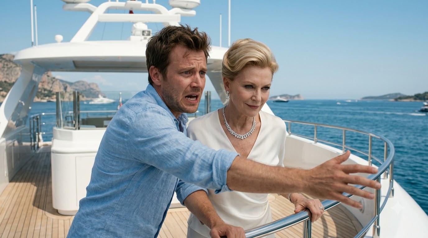 The Billionaire Mother Pushed Me Off Her Yacht For His Trust Fund