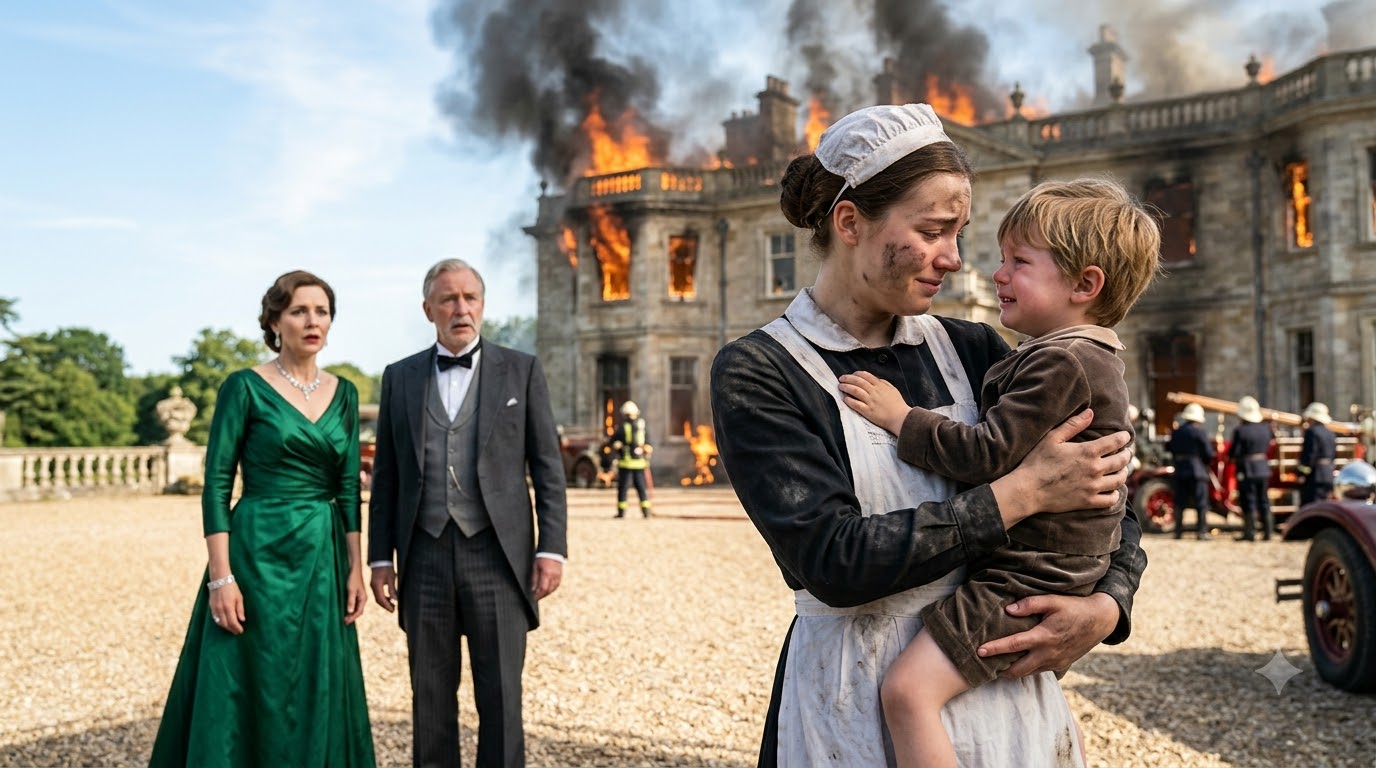 The Maid Rescued The Forgotten Heir From The Burning Mansion