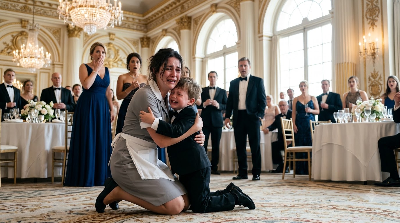 A Poor Waitress Was Fired Until The Billionaire Heir Hugged Her - Viral Story