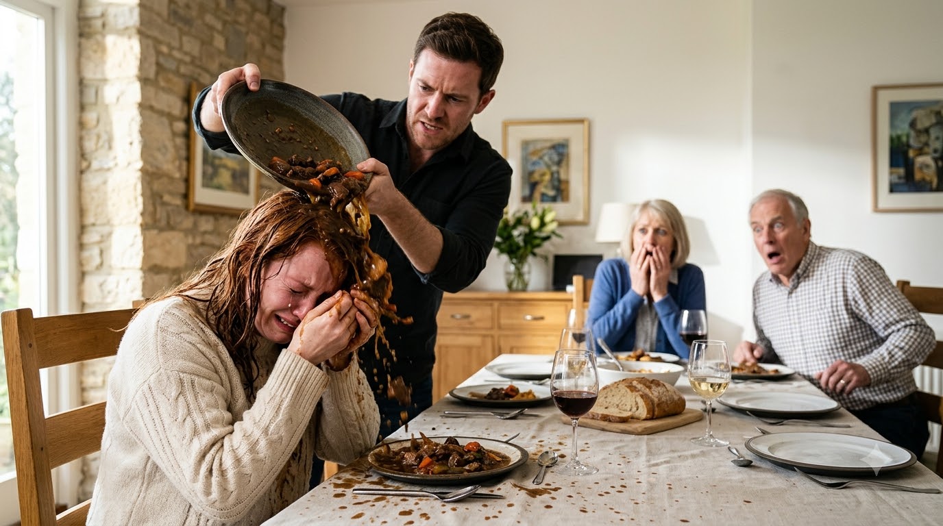 His Rich Mother Dumped Roast Meat On My Head Until The Police Arrived