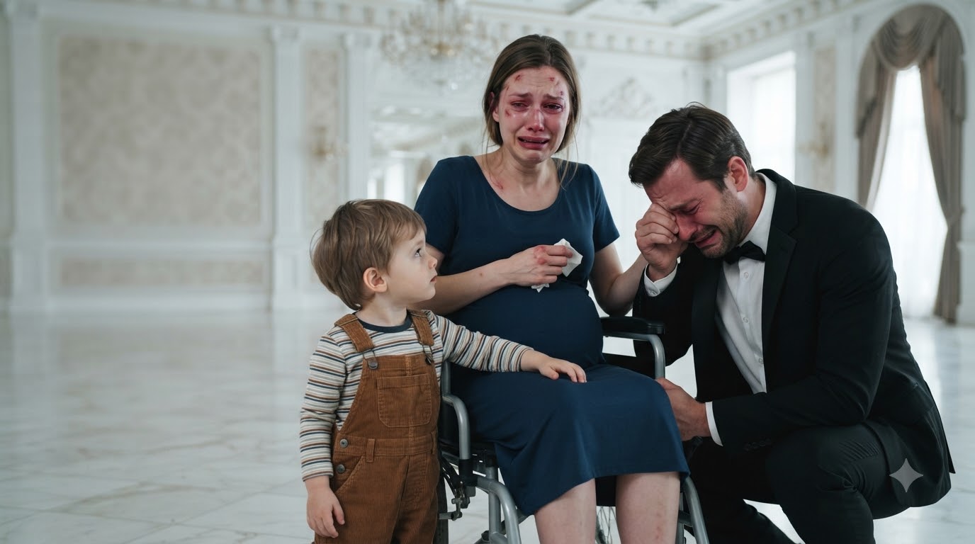 His Bruised Wife Screamed In The Ballroom Before A Boy Touched Her