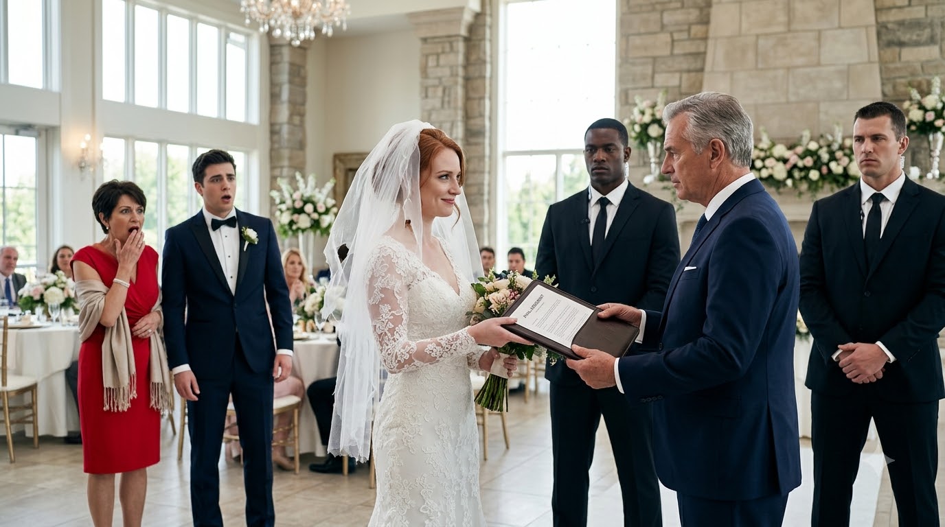 The Groom Demanded An Apology Until Her Real Escort Arrived