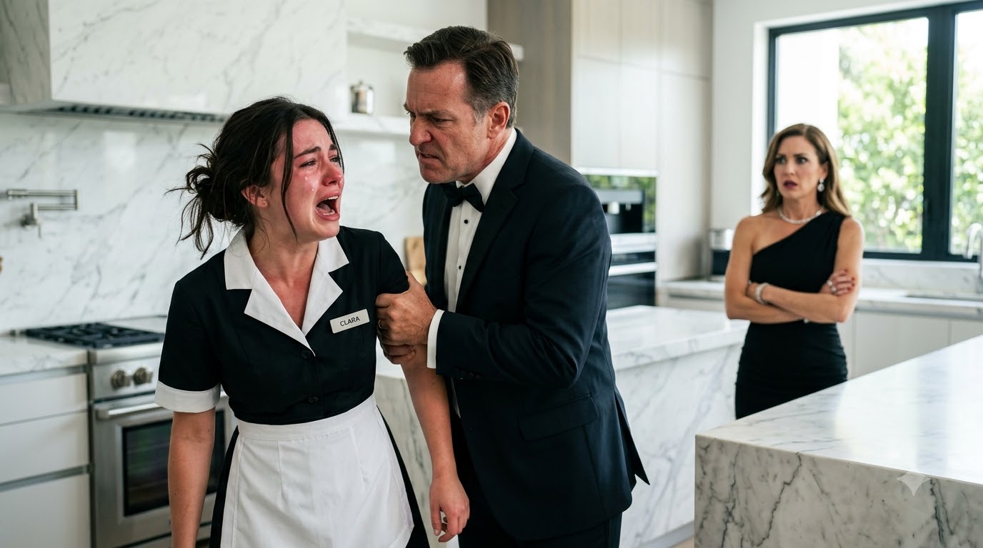The Maid Found The Key Hidden Under The Kitchen Napkin