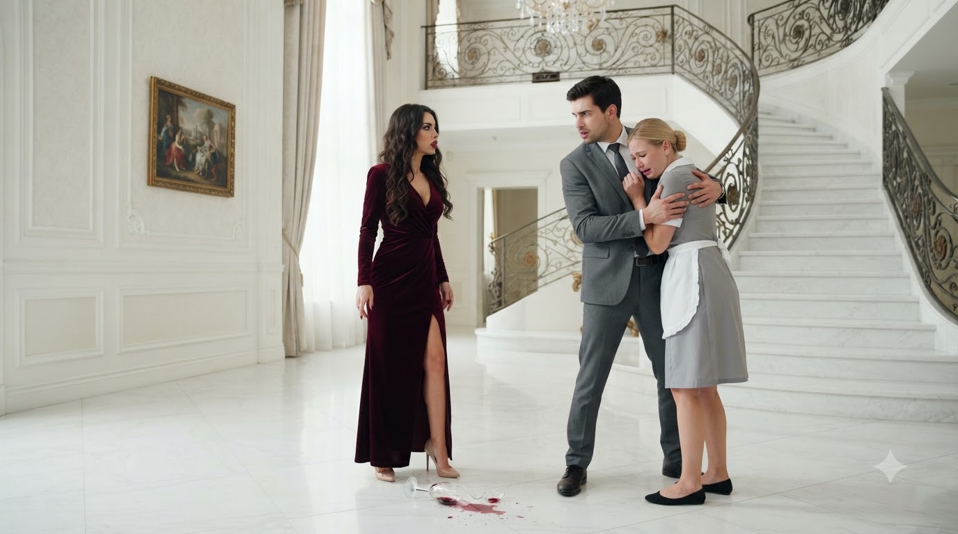 His Wife Was Scrubbing Floors When He Came Home From His Business Trip