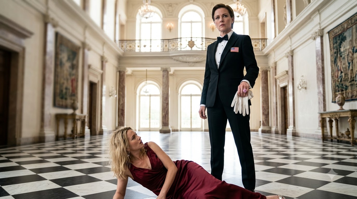 The Arrogant Socialite Slapped A Woman In A Tuxedo At The Gala