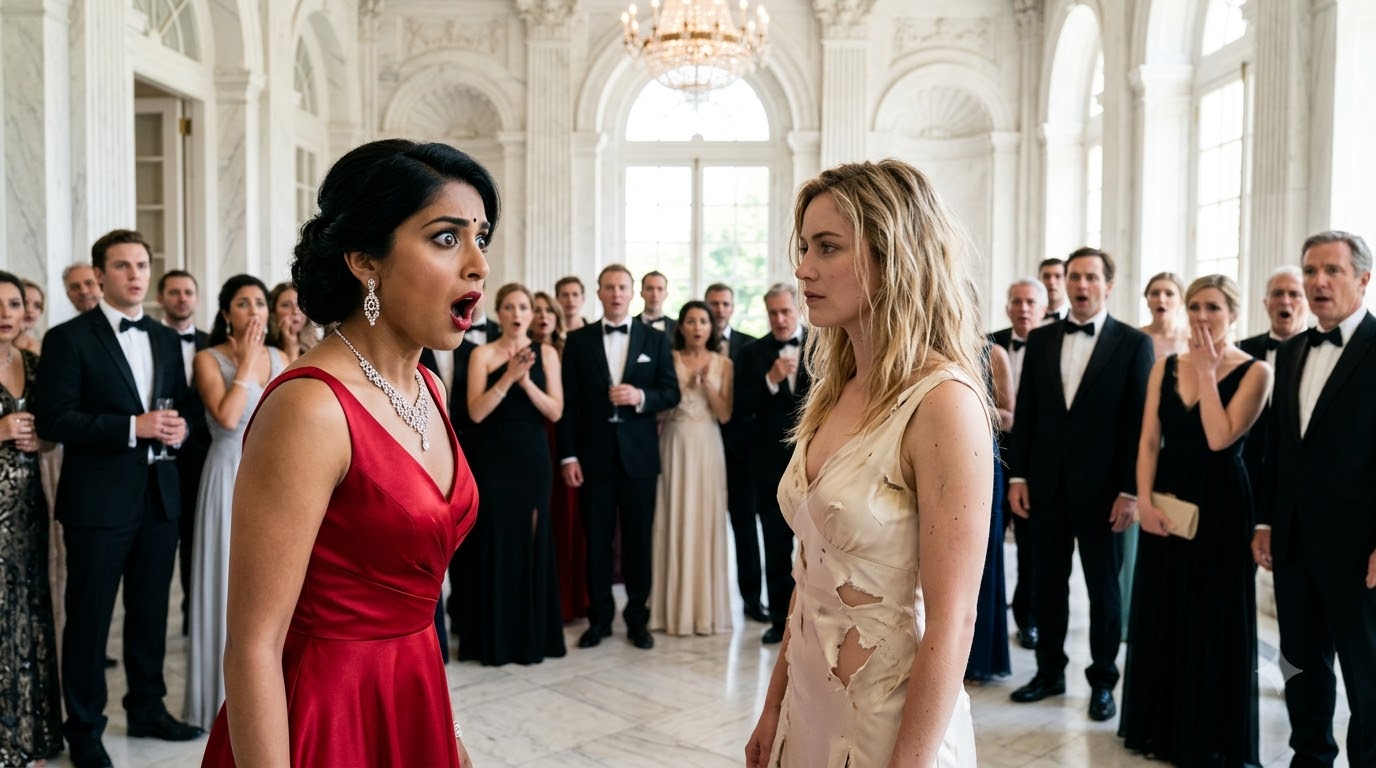 The High Society Gala Where A Scarred Back Exposed The Truth