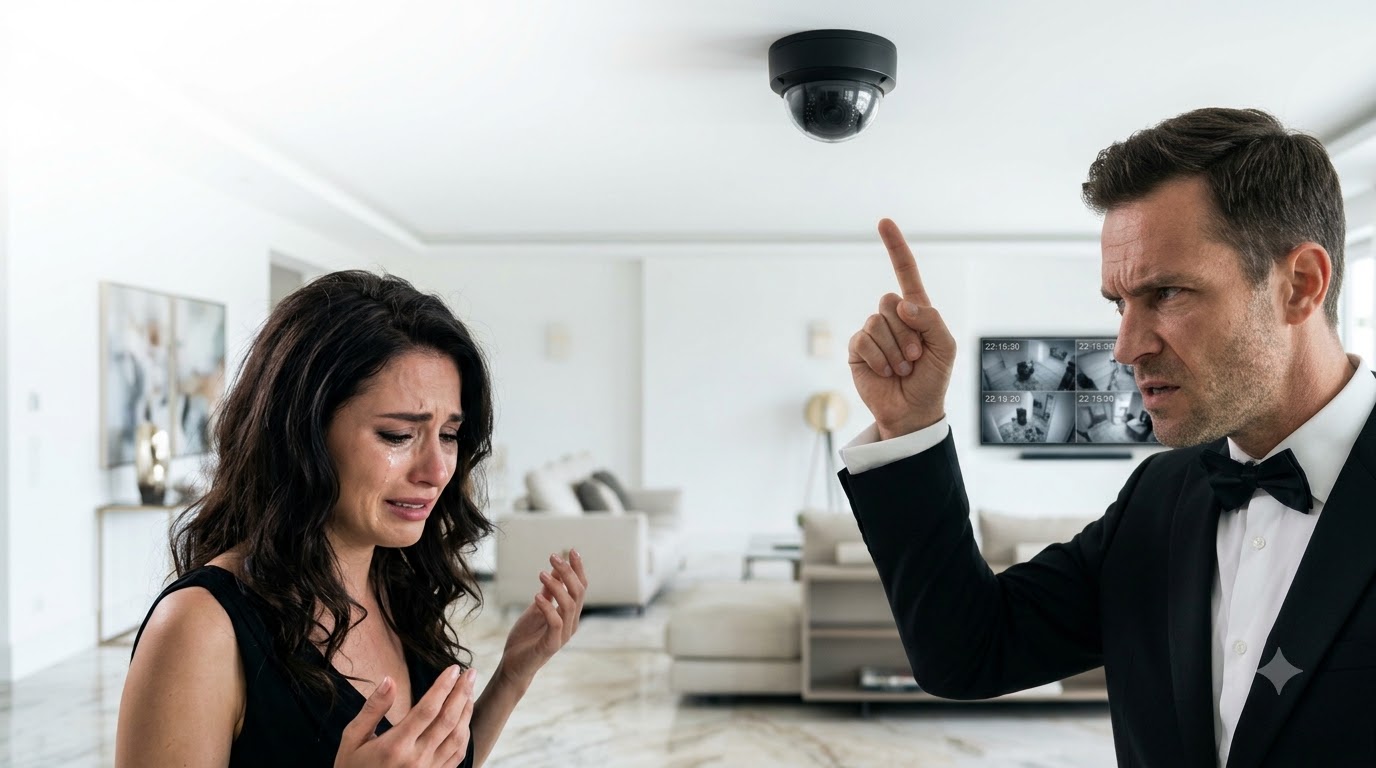 Pregnant Wife Framed For Assault Until Hidden Ceiling Camera Reveals Truth