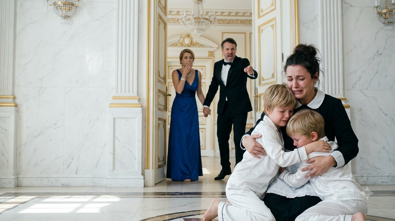 The Maid Embraced The Crying Boys Before The Truth Came Out