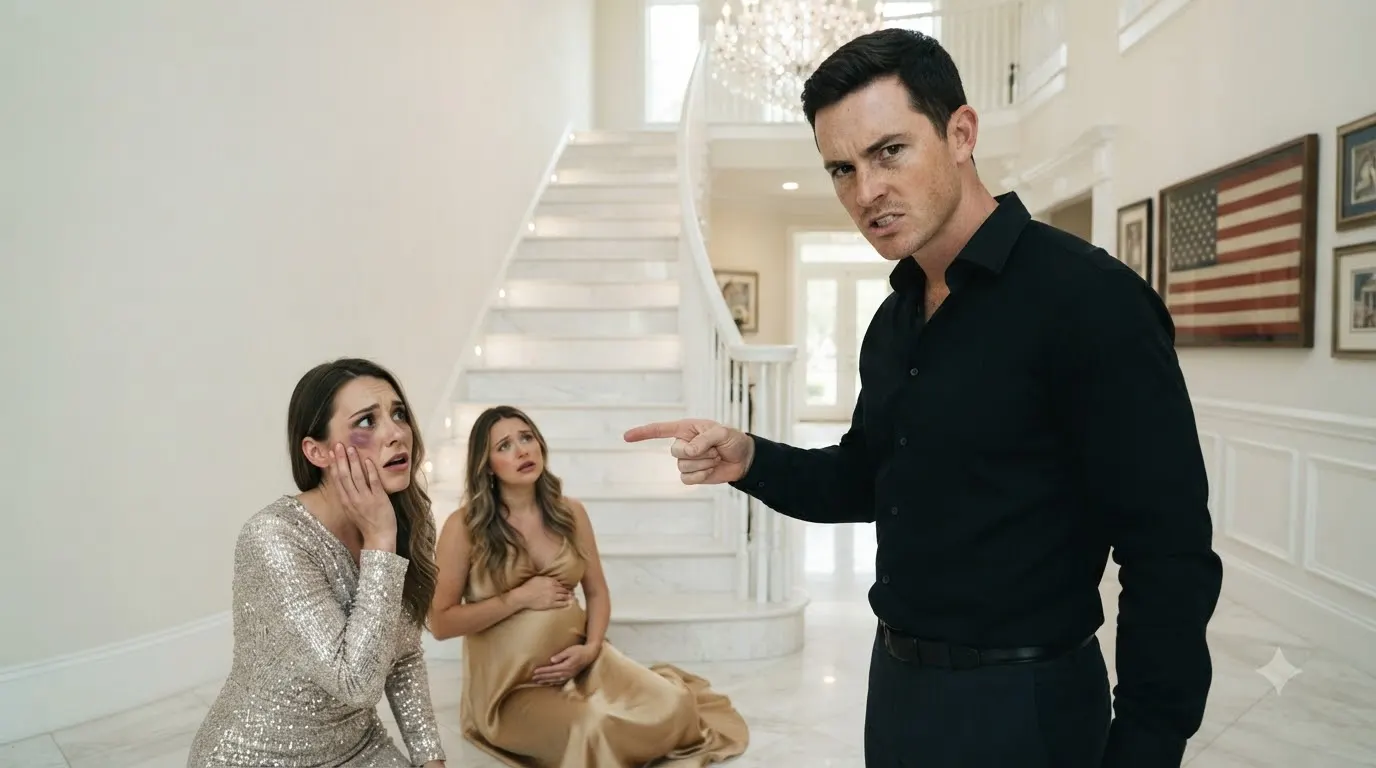Her Fiancé's Sister Pushed His Pregnant Wife Down The Stairs
