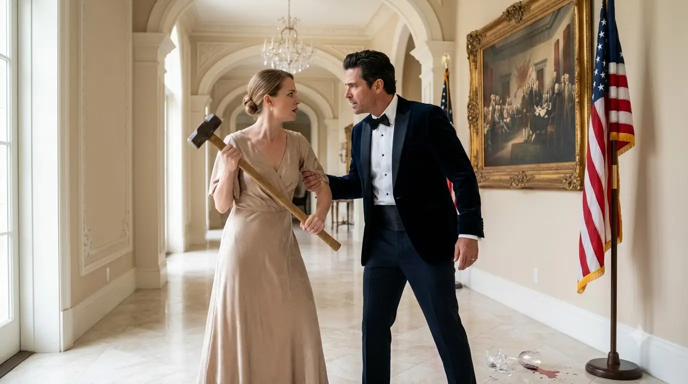 The Billionaire Screamed When She Broke The Wall And Found His Secret