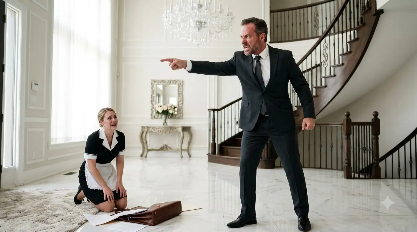 A CEO Found His Daughter Scrubbing Floors In His Million Dollar Mansion