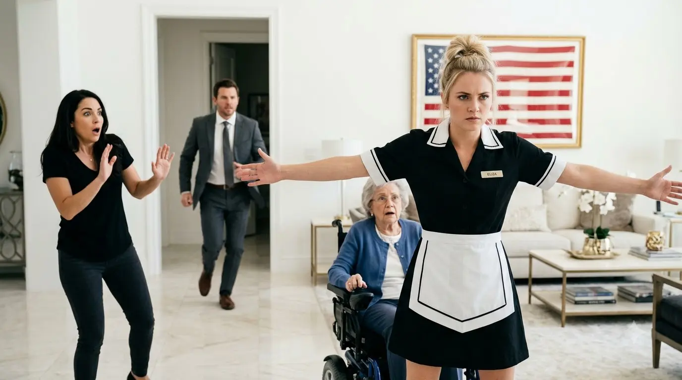 Cruel Heiress Attacks Wheelchair Mother Until Maid Uncovers The Secret Will