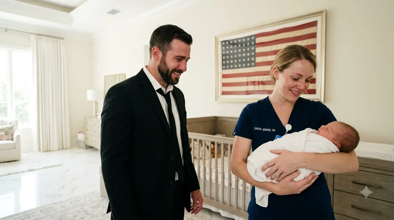 The Secret Hidden Inside The Newborn Baby's Silk Outfit