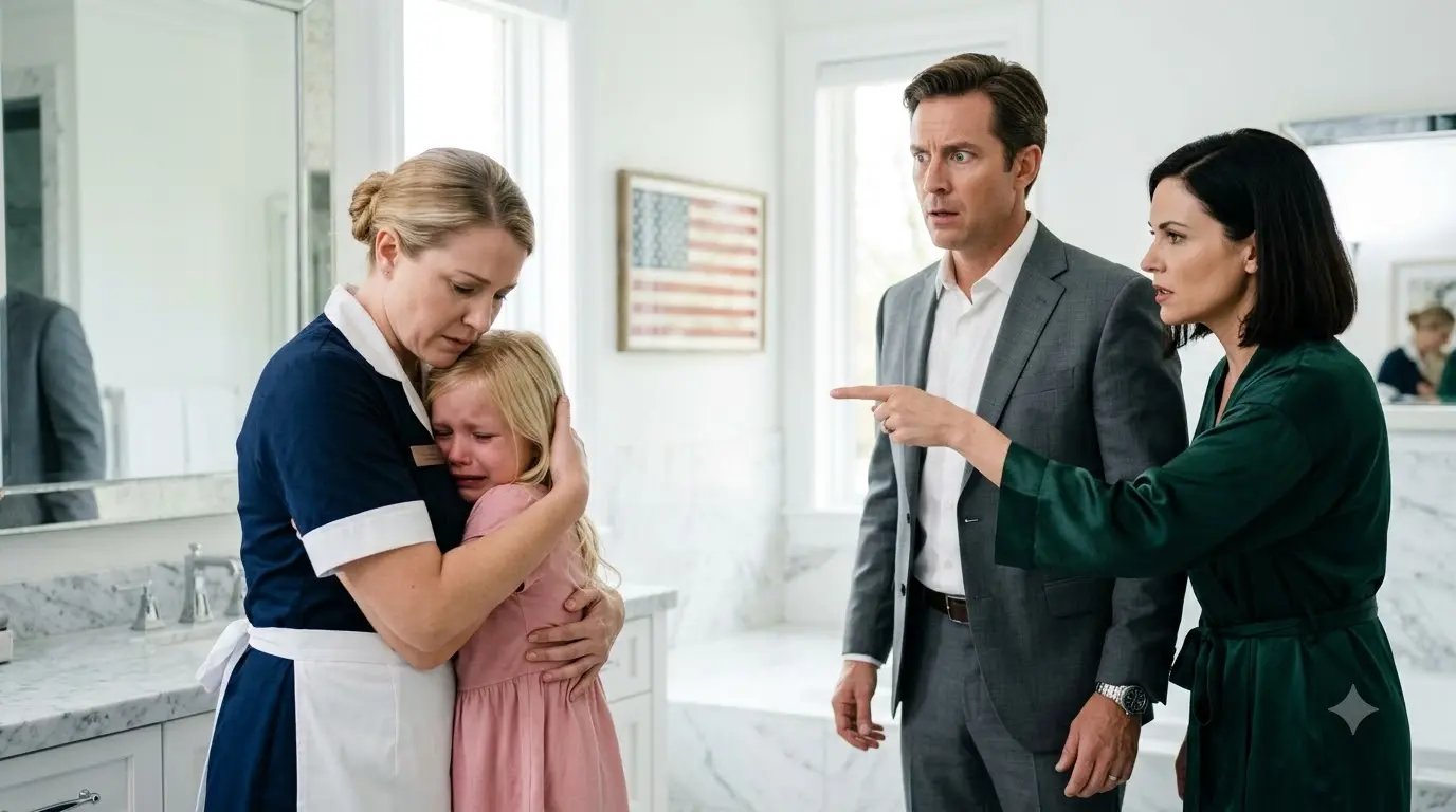 Evil Stepmother Frames Maid Until Little Girl Exposes Terrible Crime