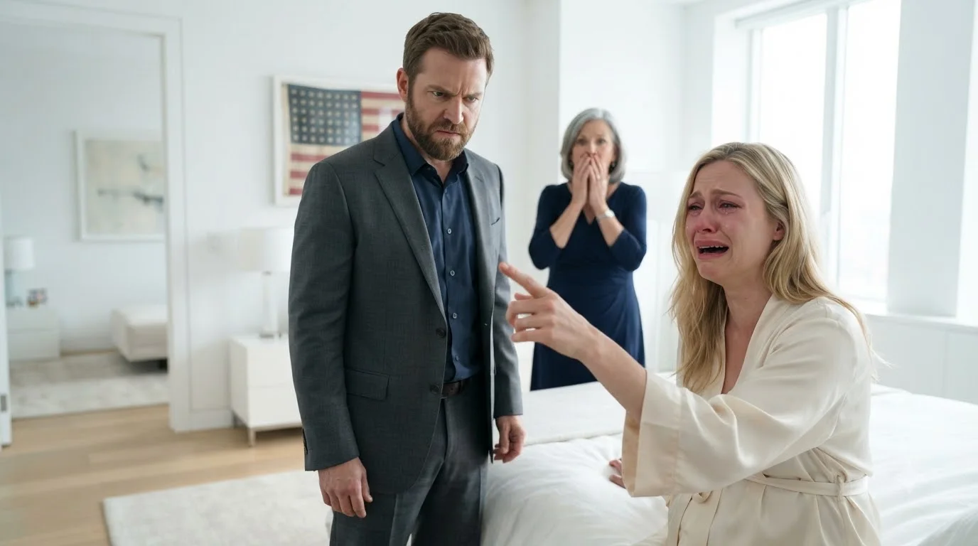 Her Husband Hurled Ultrasound Photos Until His Mother Fainted