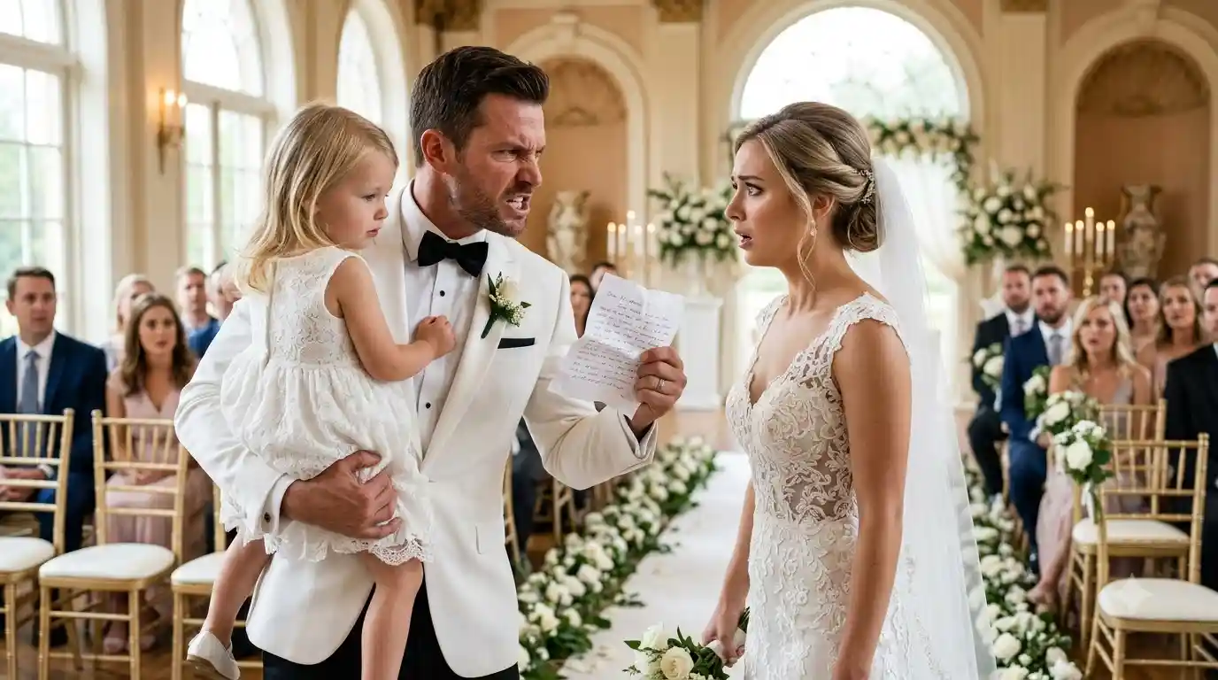 Groom Stops Wedding After Finding Stepmother Note in Daughter Hand