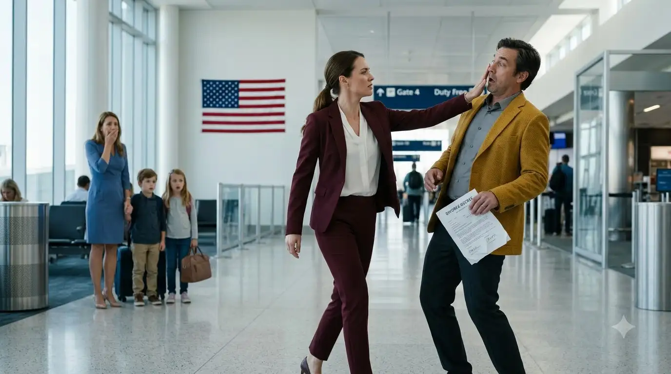 His Secret Airport Kiss Ended His Million Dollar Marriage Forever