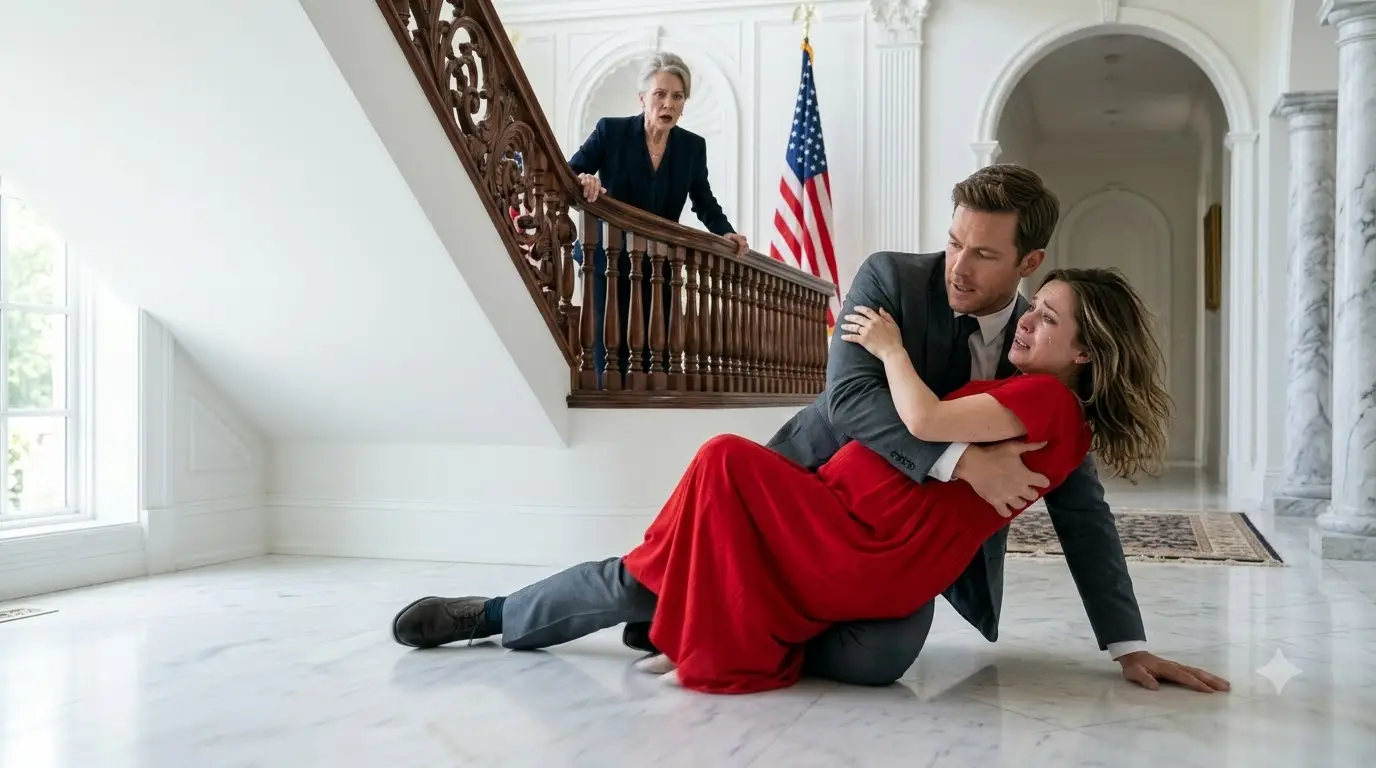 Her Evil Stepmother Pushed Her Down The Mansion Balcony