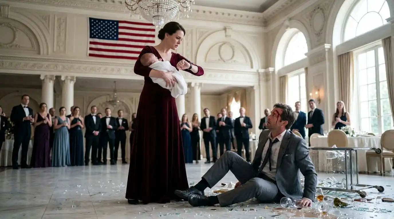 The Billionaire Shoved My Baby Until My Smartwatch Exposed His Secrets