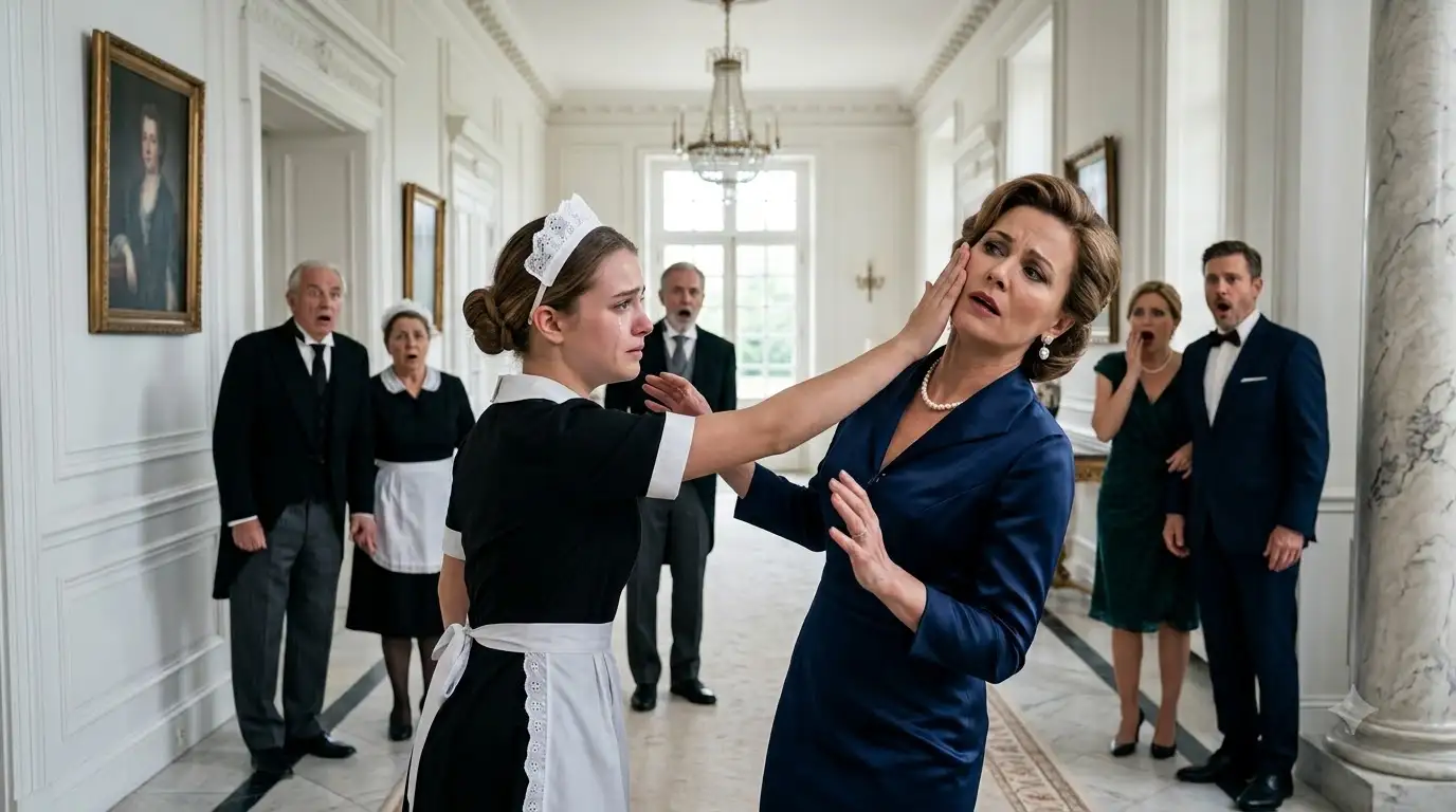 Framed Maid Fights Back Against Evil Wealthy Boss In Court